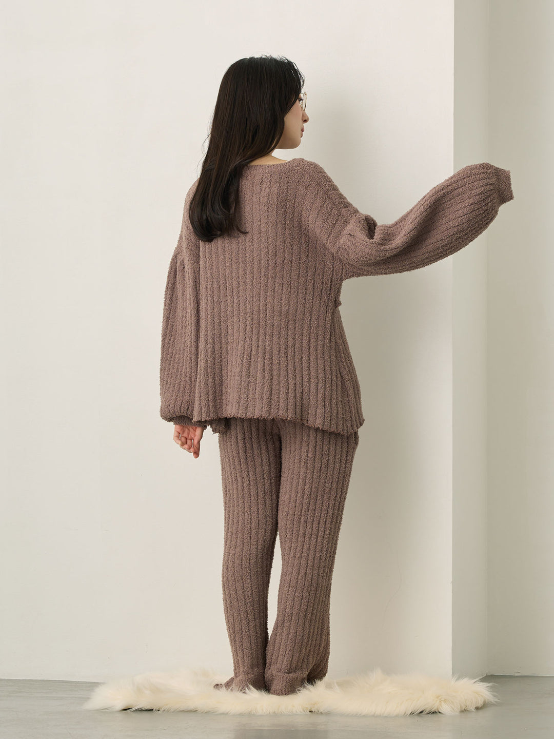 蓬松房间套装 深灰色