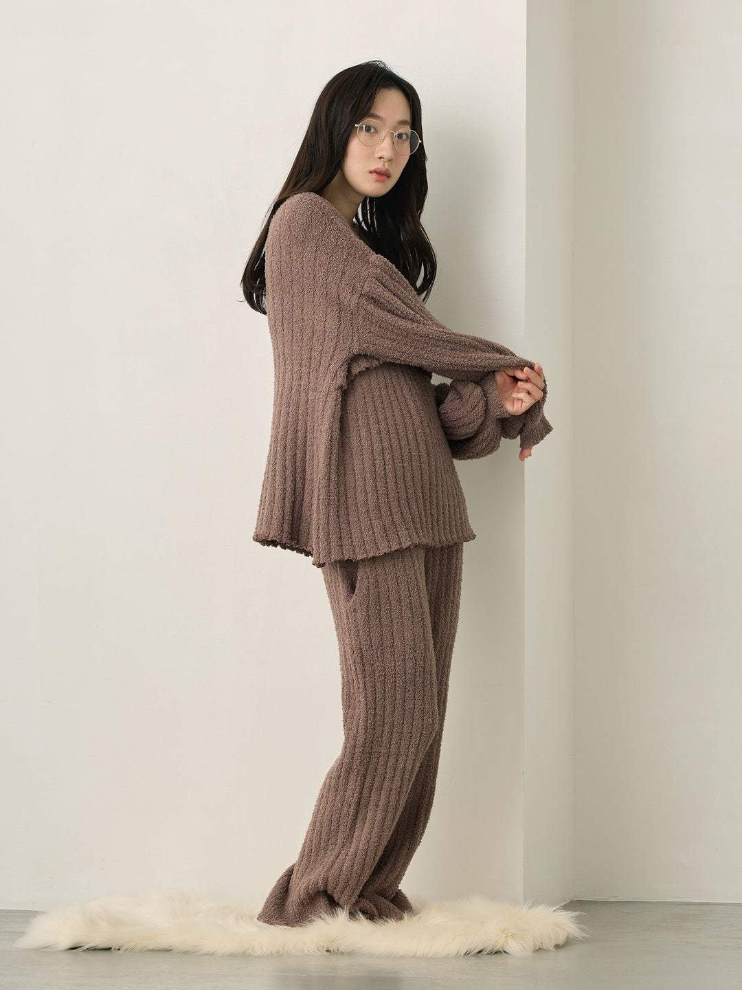 蓬松房间套装 深灰色