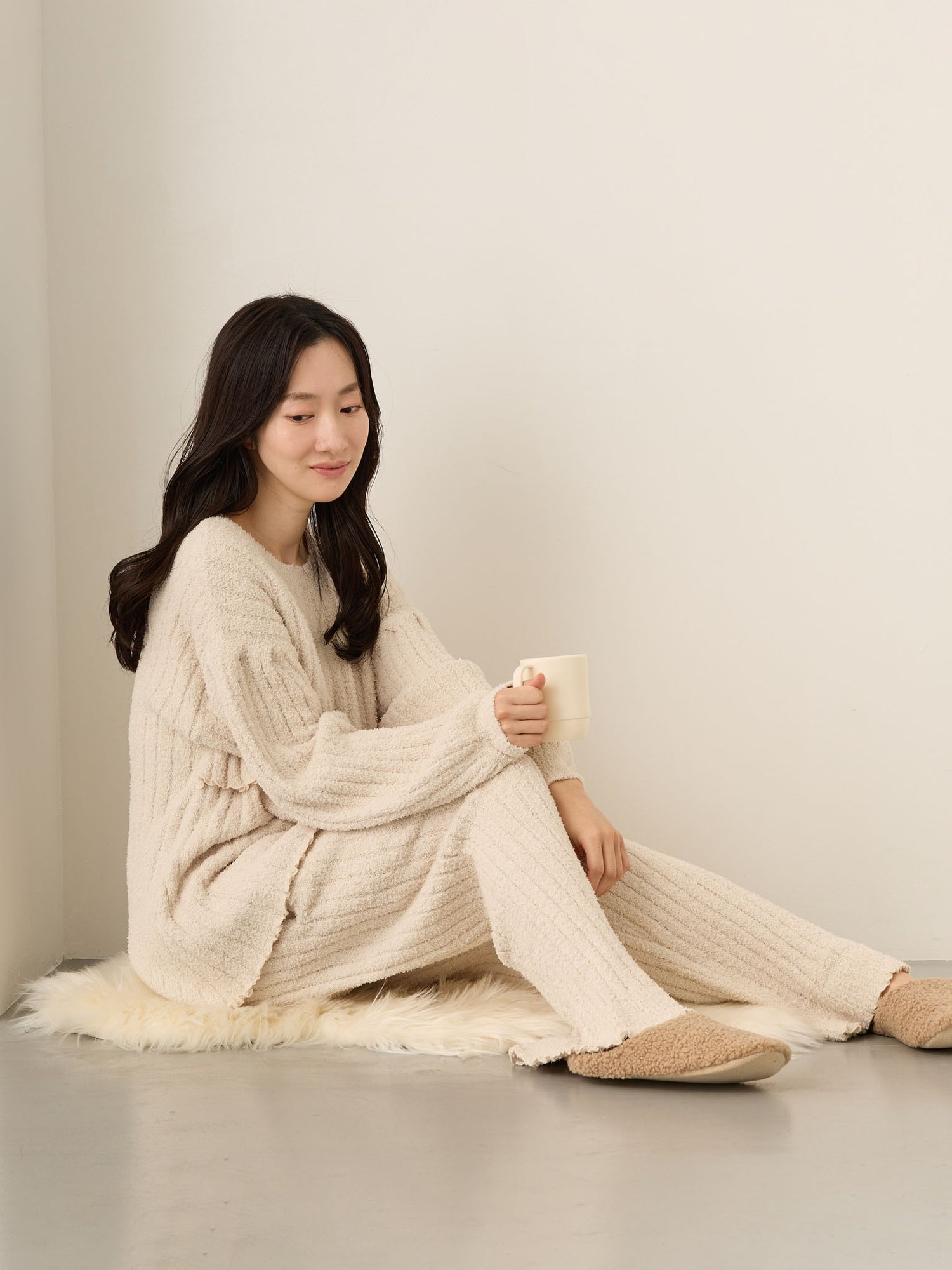 ふわふわルームセット Ivory