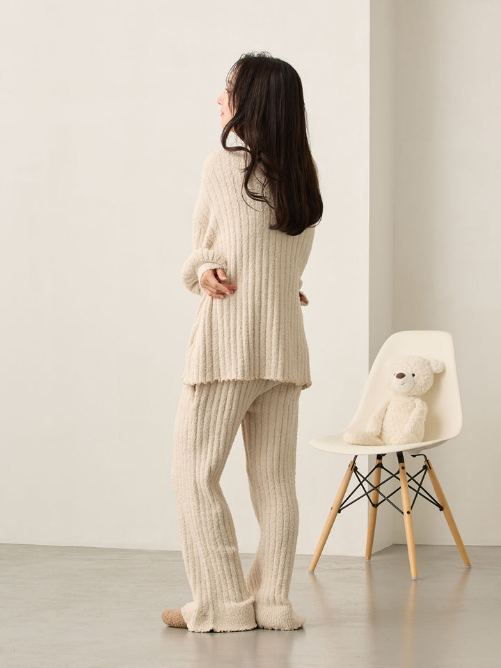 象牙色蓬松房间套装