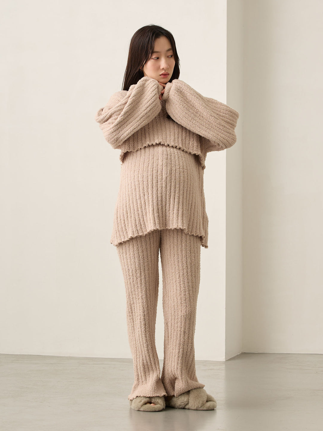 ふわふわルームセット Ash pink