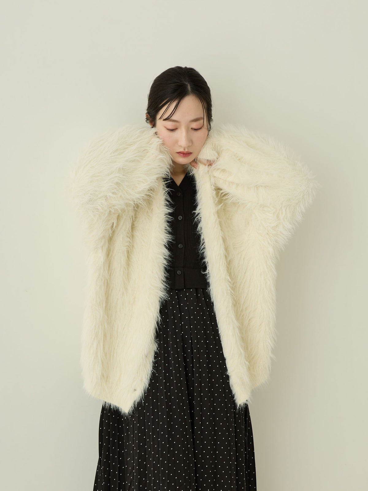 フラッフィーカーディガン Ecru