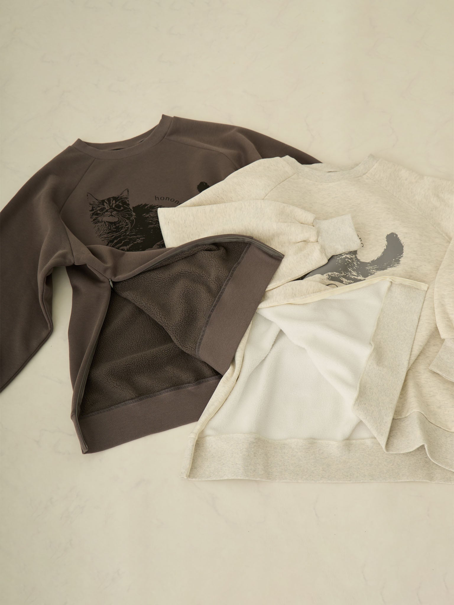 yukiemon チャッピーツリー柄スウェット　裏起毛　未使用 楽天市場】大きいサイズレディース トップス | 表ピーチ 裏起毛