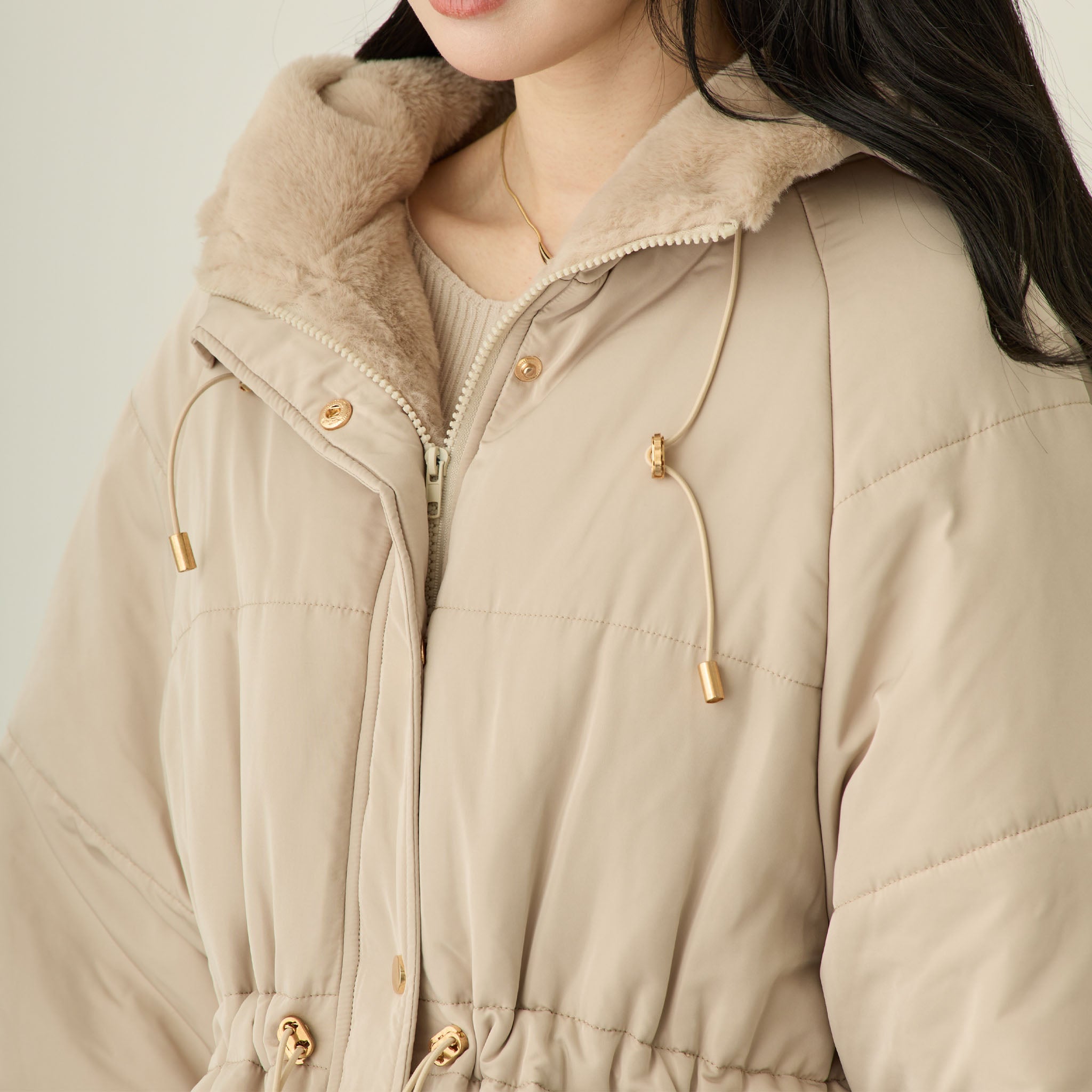 honono ダッカー付き中綿アウター 妊婦さんにイチオシのあったかアウターをご紹介 – honono for mom&baby