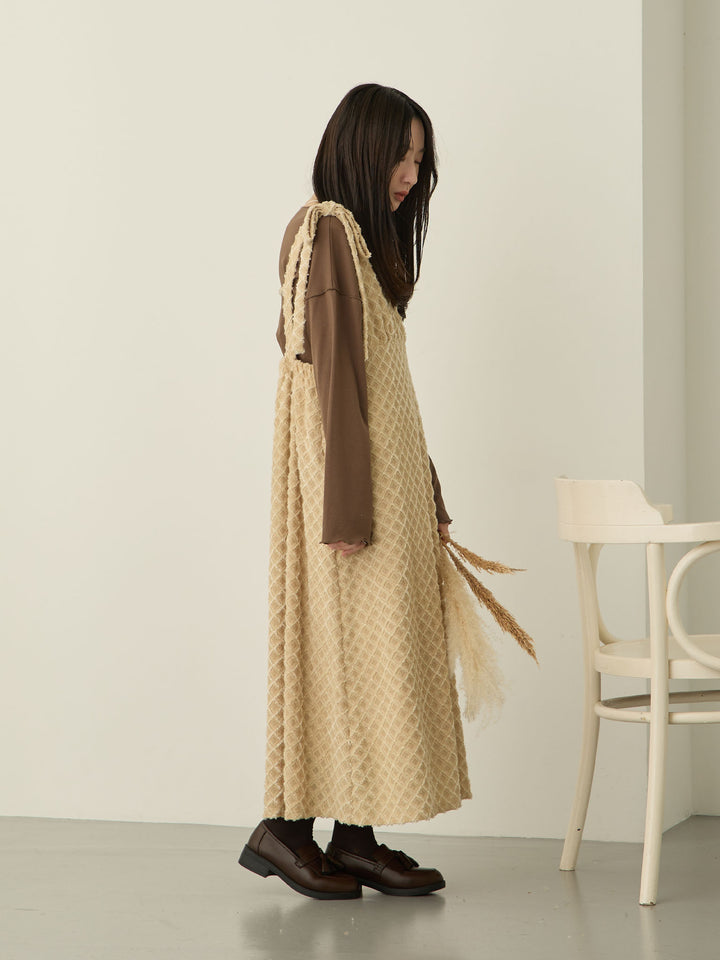 裏起毛ロングTシャツ Brown