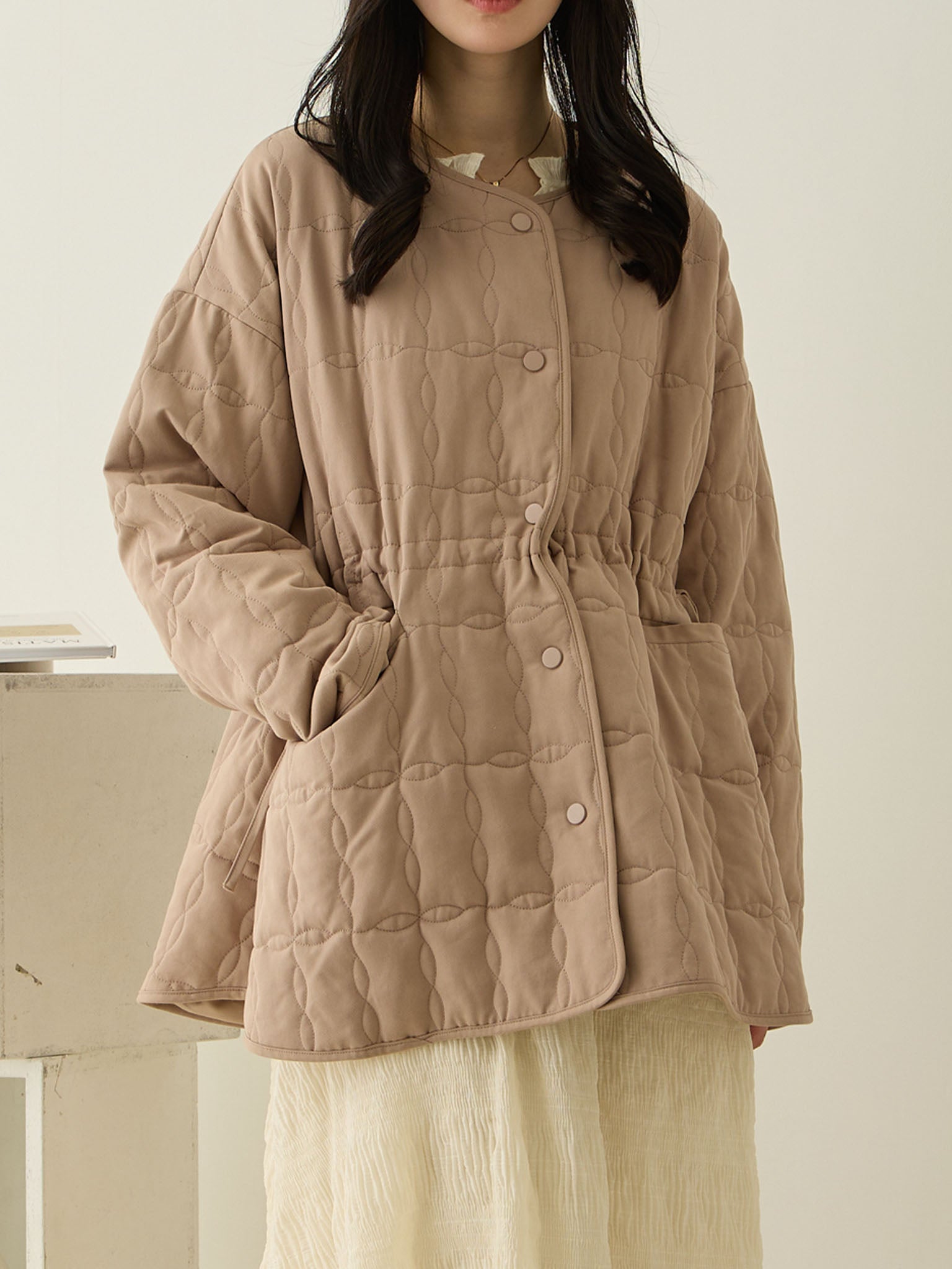 マタニティ・産後も使える】ダッカー付きオリジナルキルティング マタニティ・産後も使える】ダッカー付きオリジナルキルティング