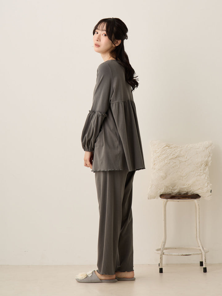 腹巻き付きルームセット Charcoal