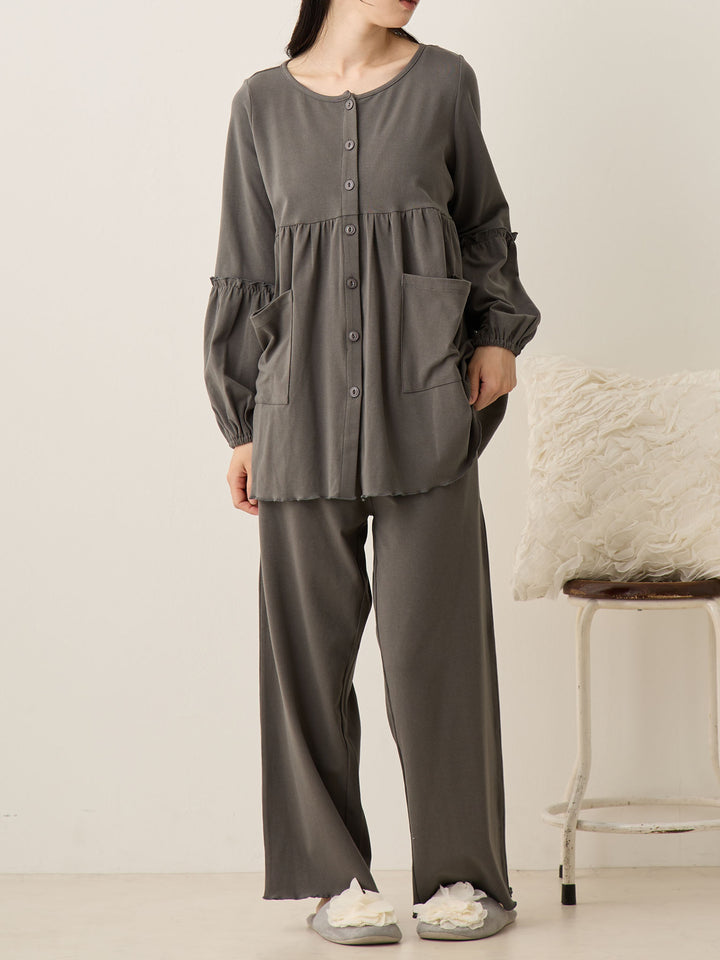 腹巻き付きルームセット Charcoal