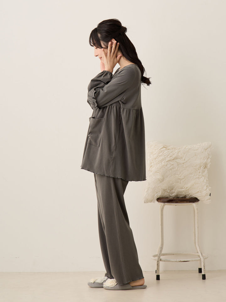 腹巻き付きルームセット Charcoal