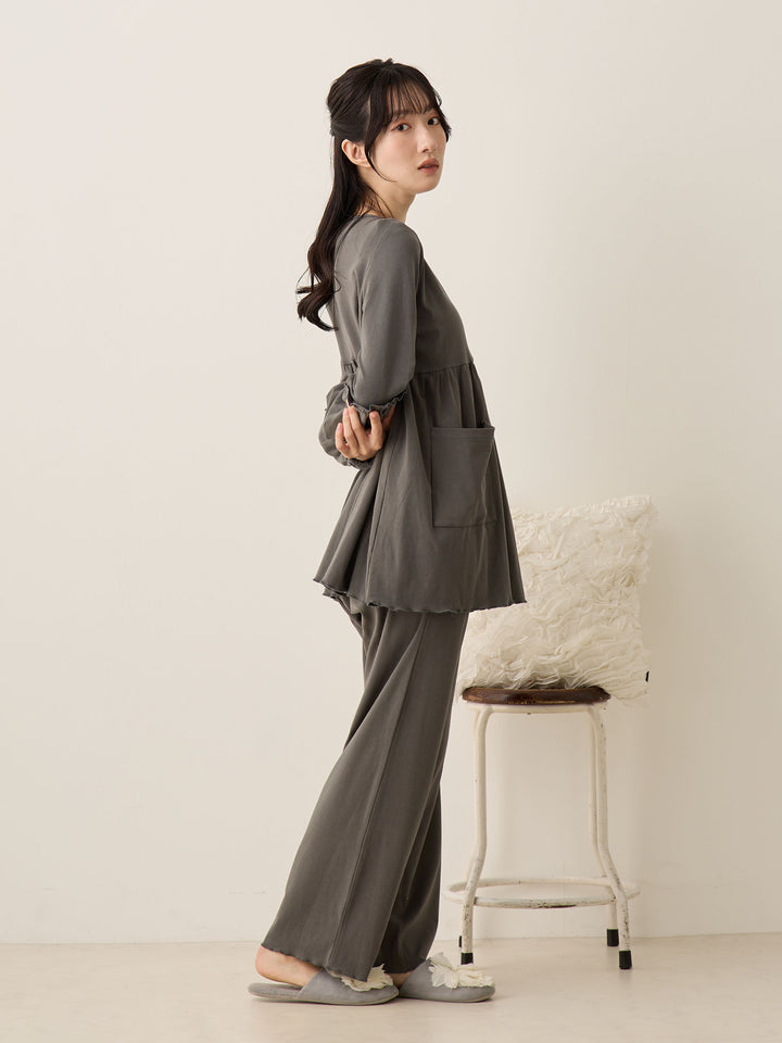 腹巻き付きルームセット Charcoal