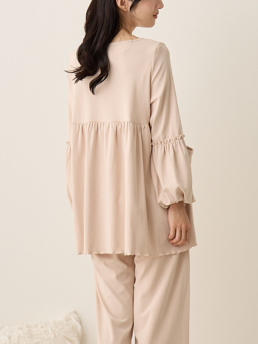 腹巻き付きルームセット Ash pink