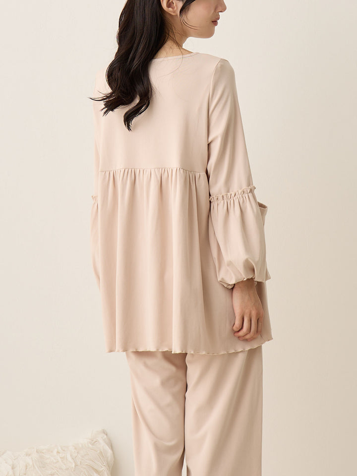 腹巻き付きルームセット Ash pink
