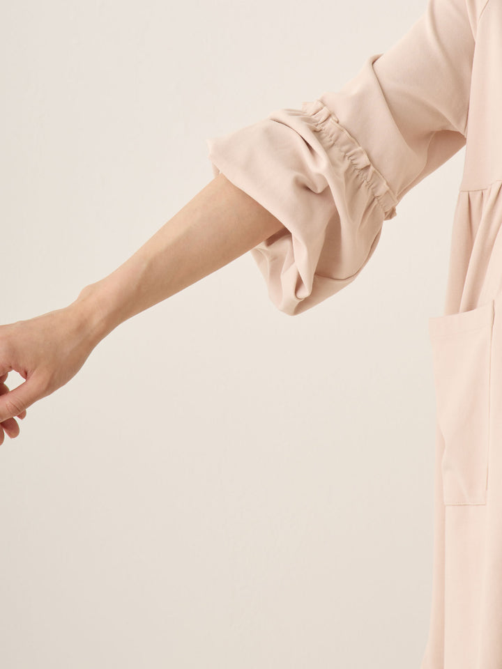 腹巻き付きルームセット Ash pink