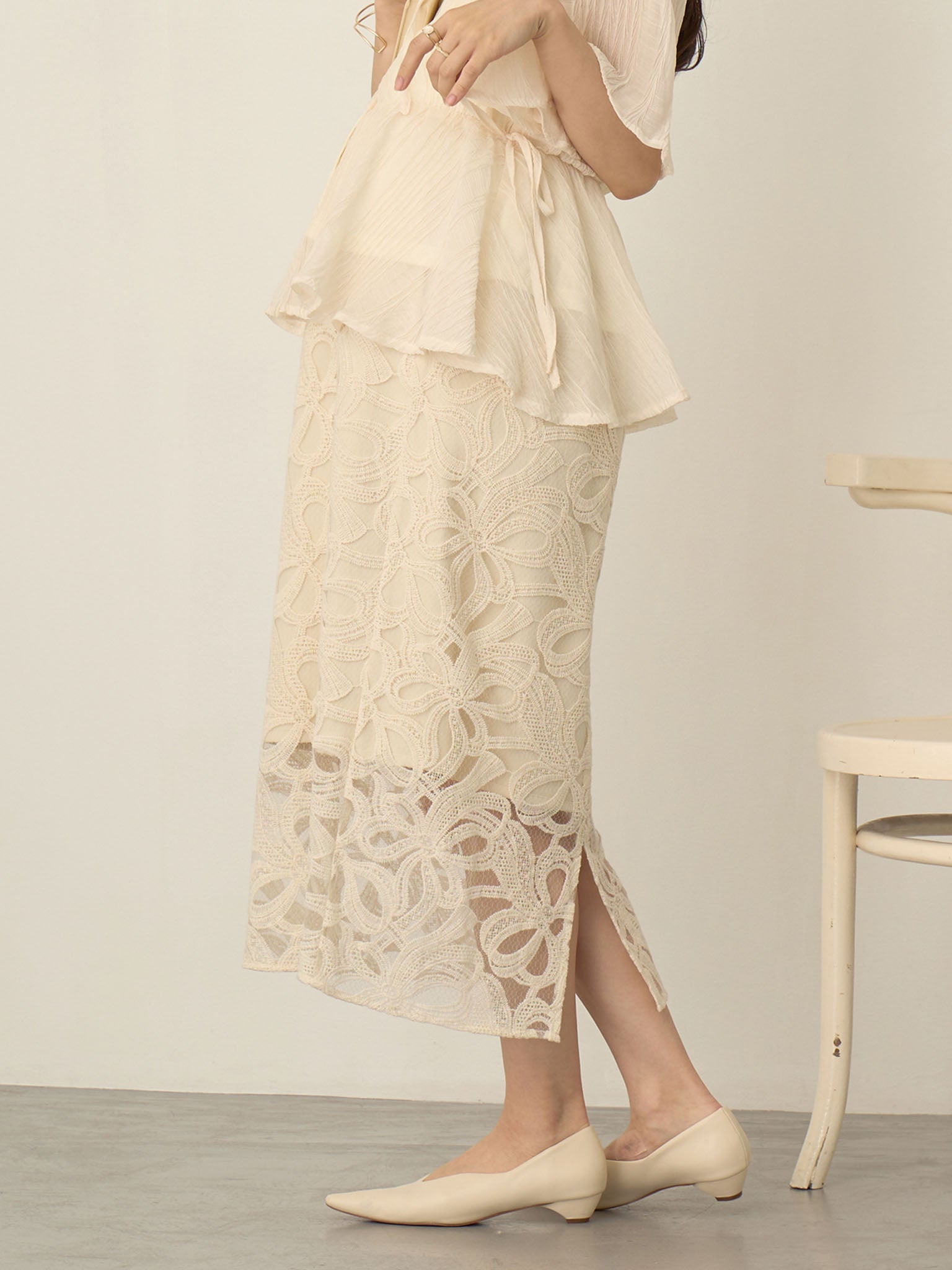 セレモニー対応・マタニティタイトスカート Lace – honono for mom&baby