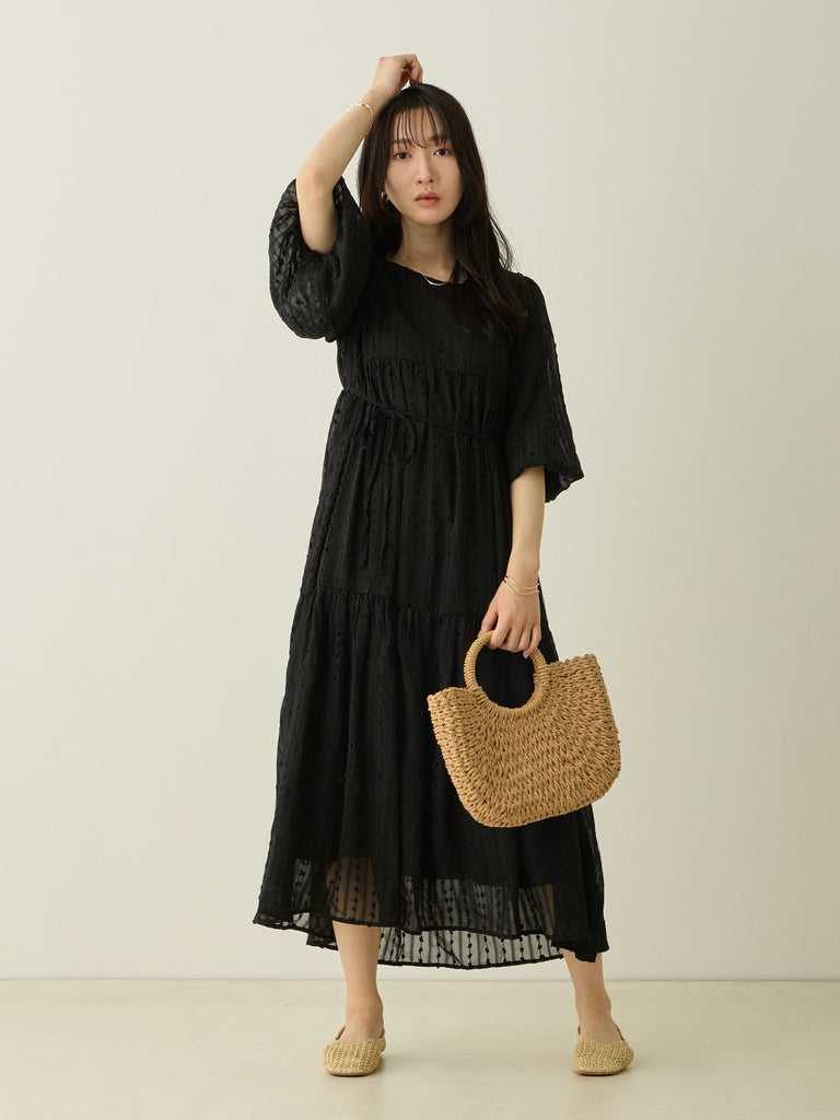 バルーンスリーブワンピース Black – honono for mom&baby