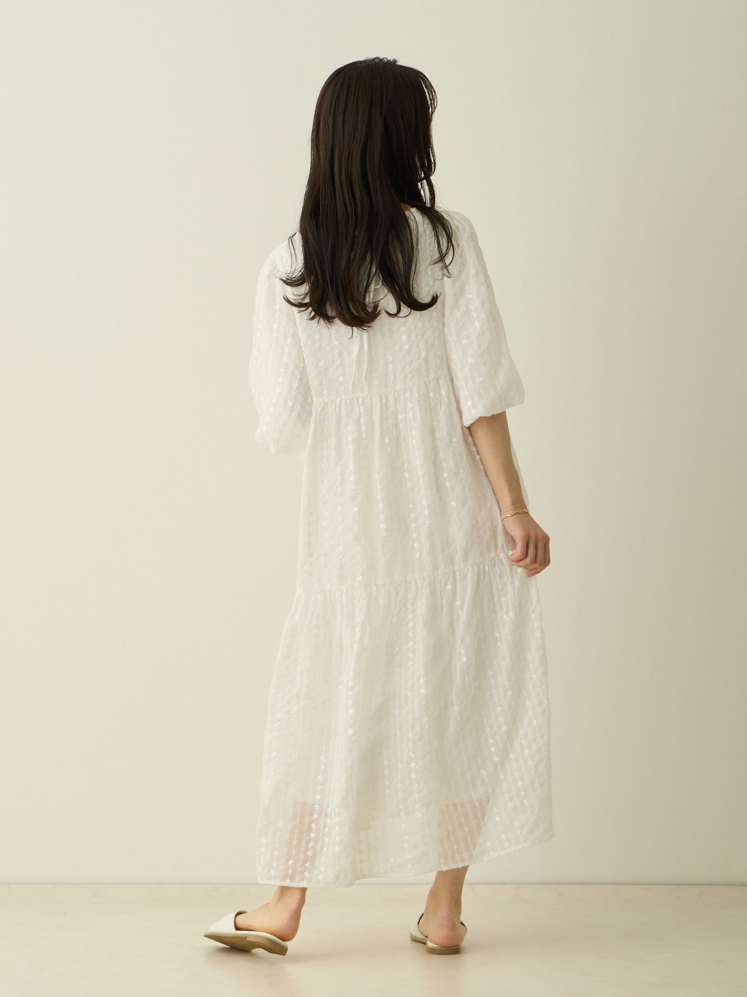 バルーンスリーブワンピース White – honono for mom&baby