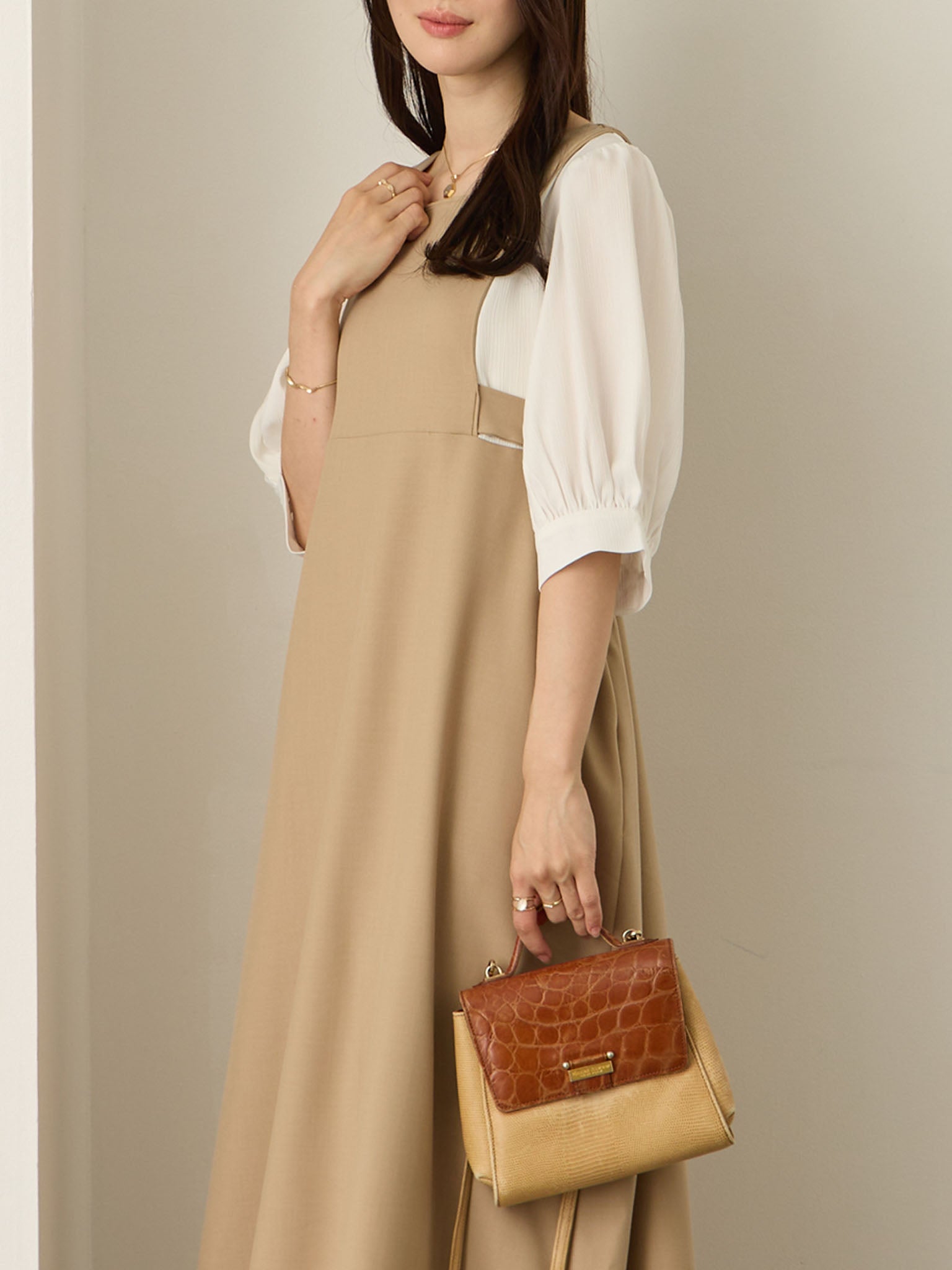 ドッキングワンピース Beige – honono for mom&baby