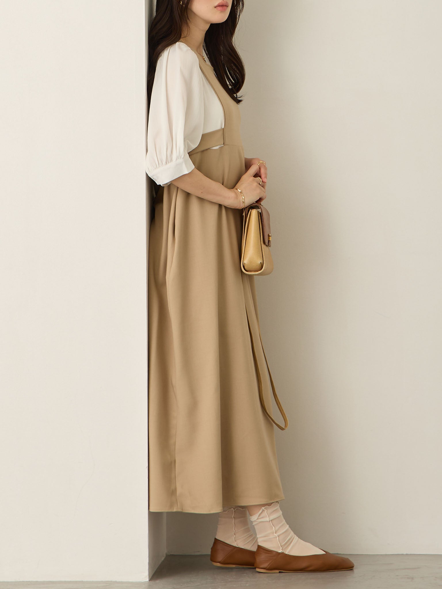 ドッキングワンピース Beige – honono for mom&baby