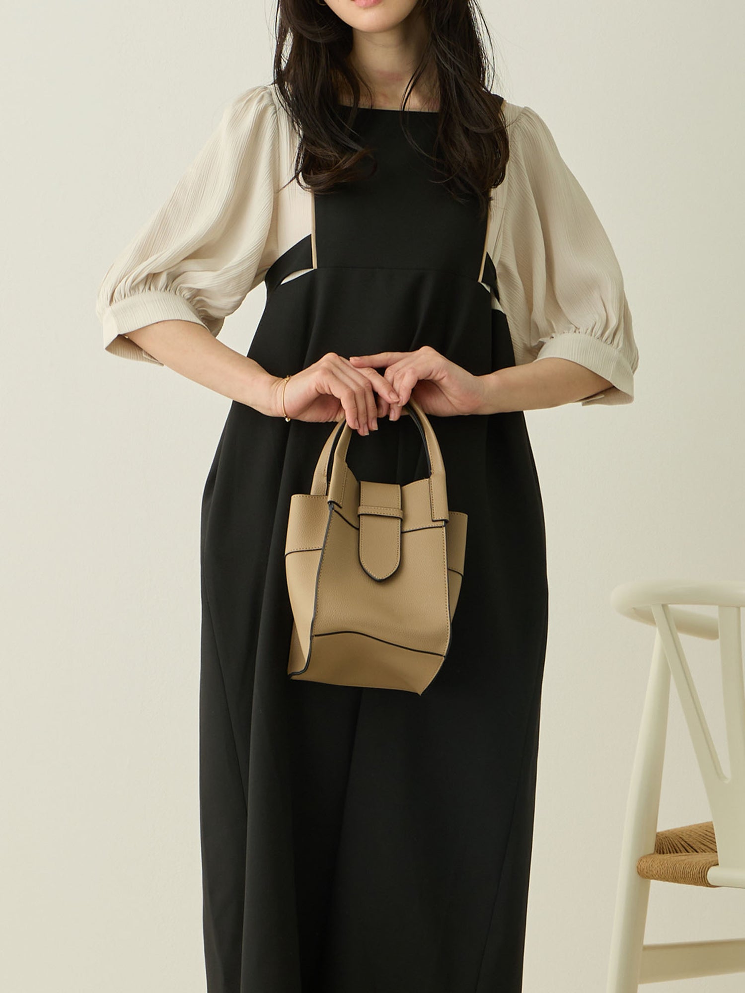 ドッキングワンピース Black
