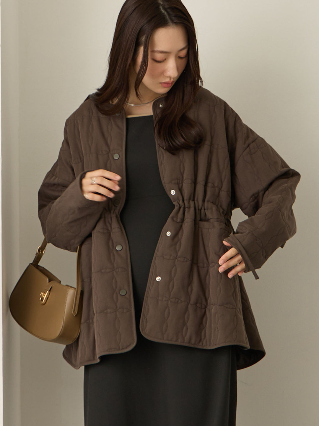 原创 Ducker 木炭绗缝外套