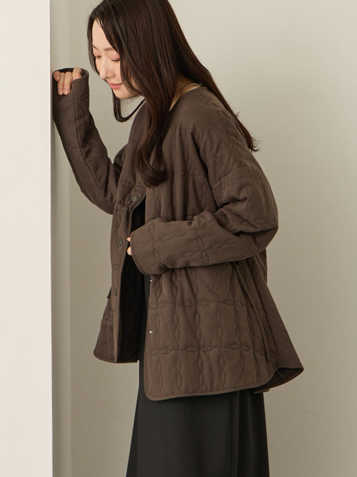 原创 Ducker 木炭绗缝外套