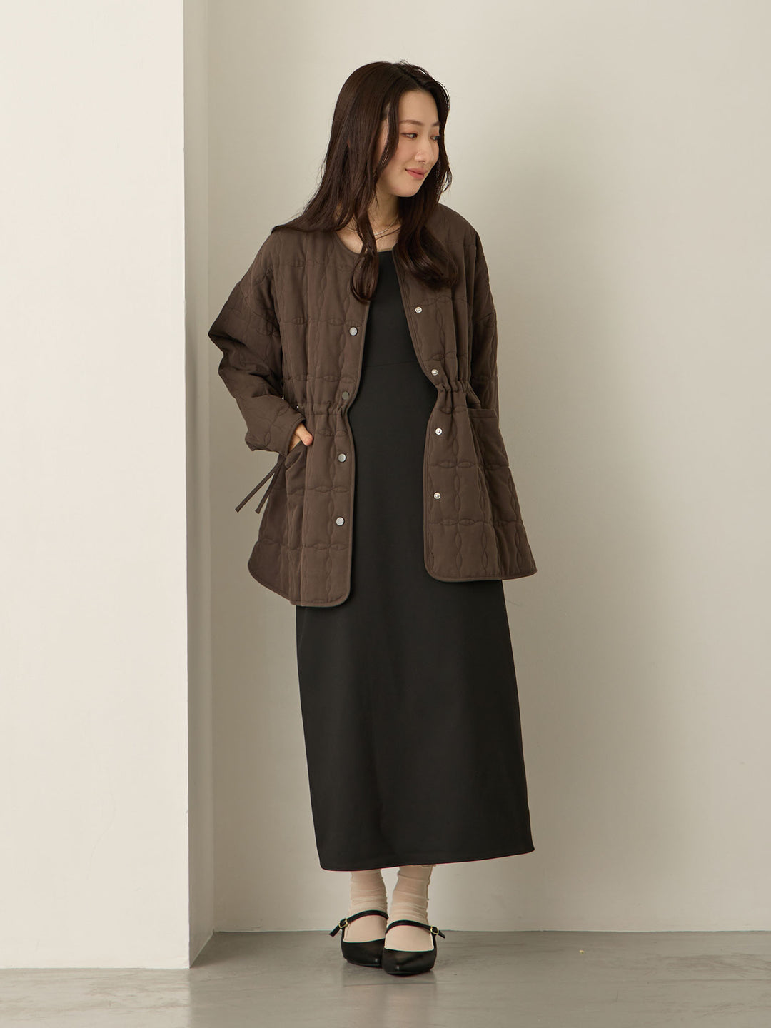 原创 Ducker 木炭绗缝外套