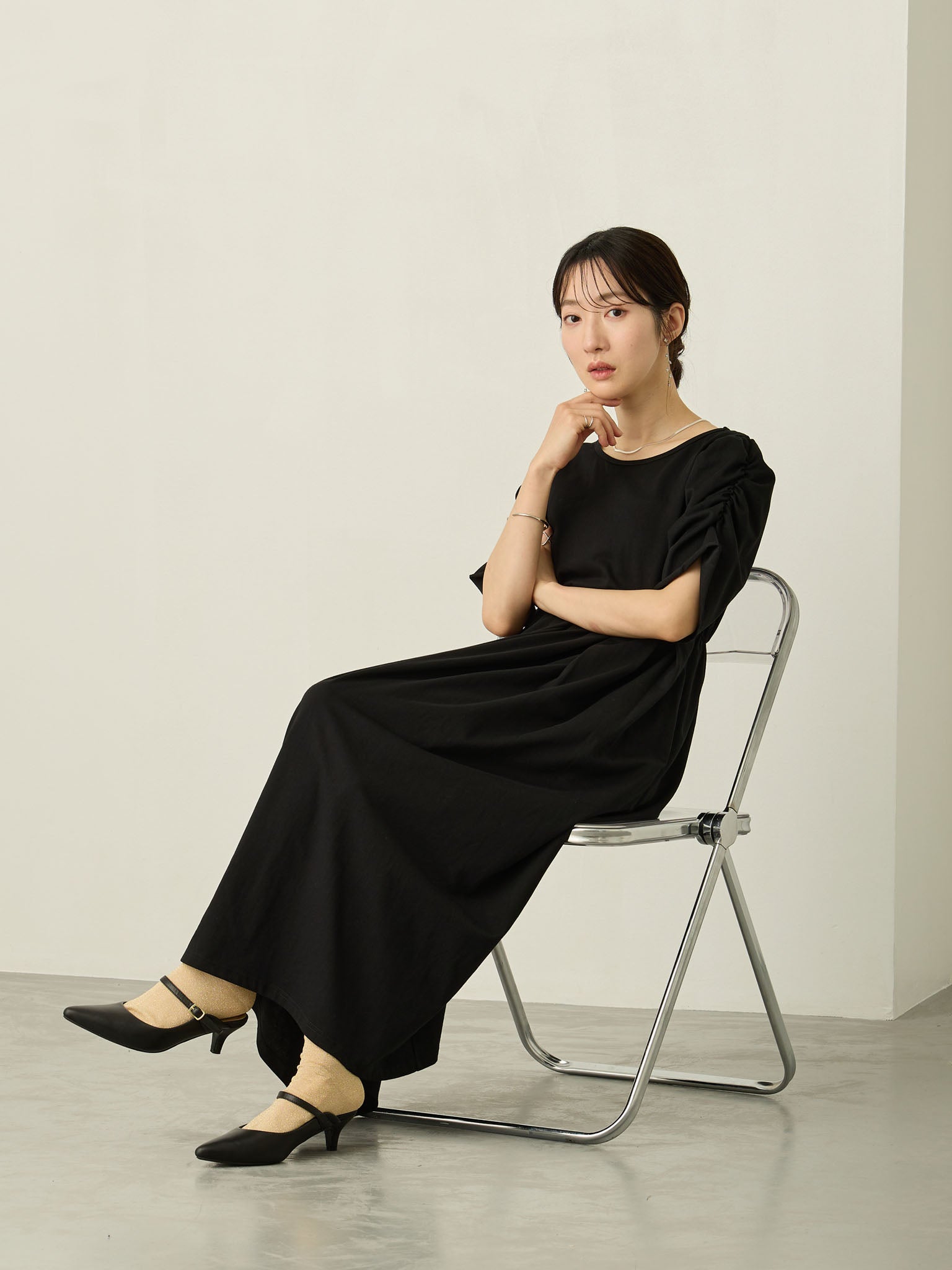 ひんやりTシャツワンピース2 Black – honono for mom&baby