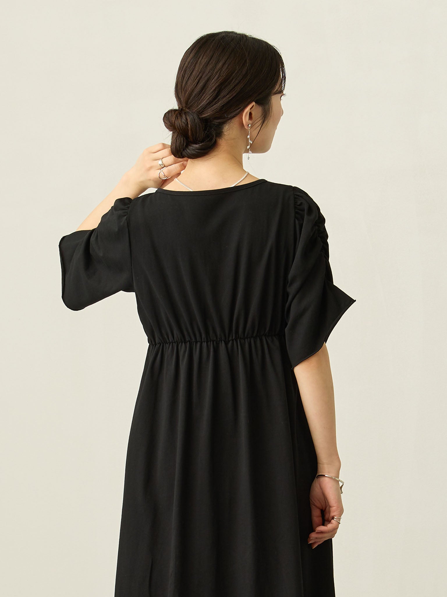 ひんやりTシャツワンピース2 Black – honono for mom&baby