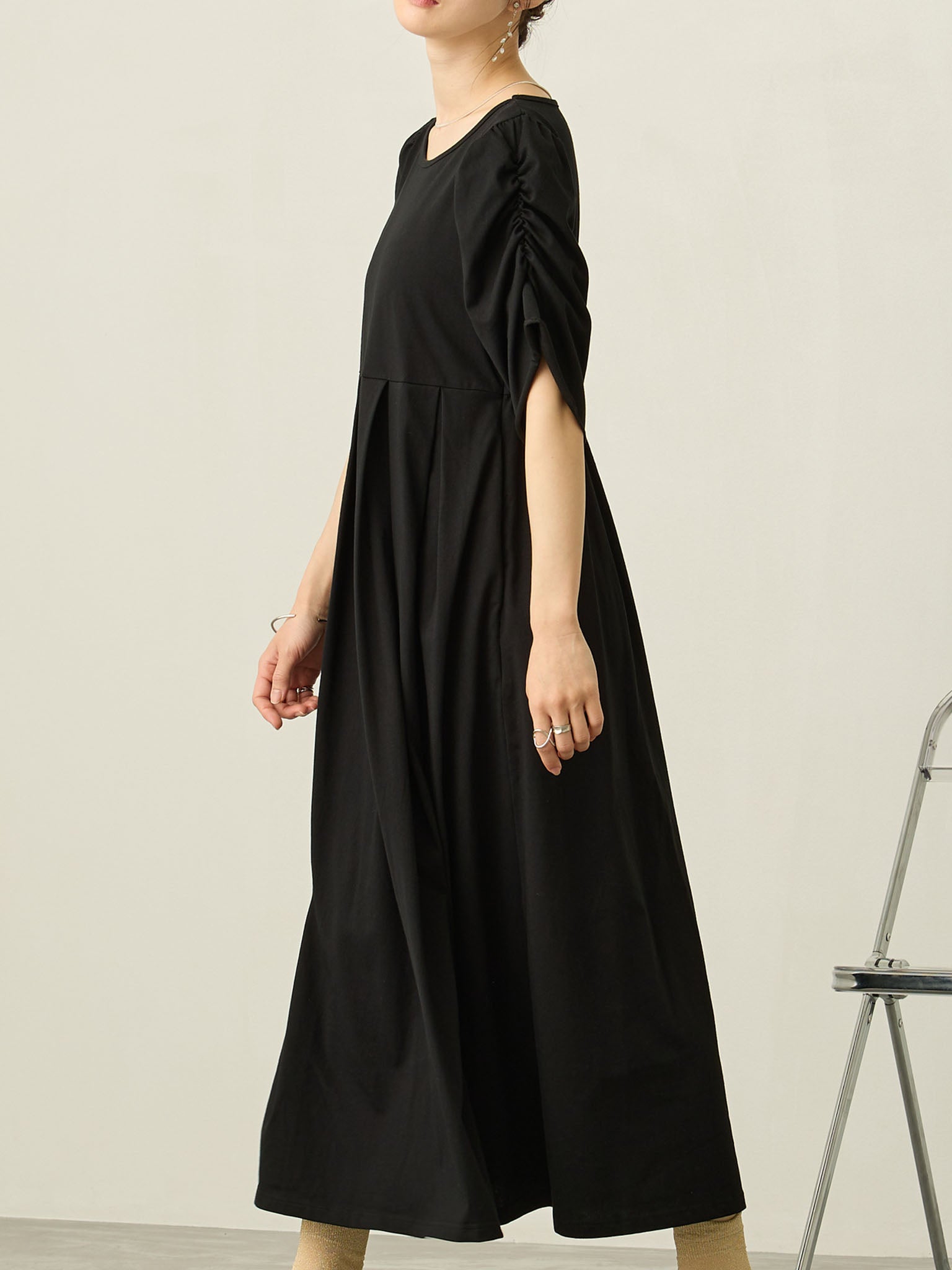 ひんやりTシャツワンピース2 Black – honono for mom&baby
