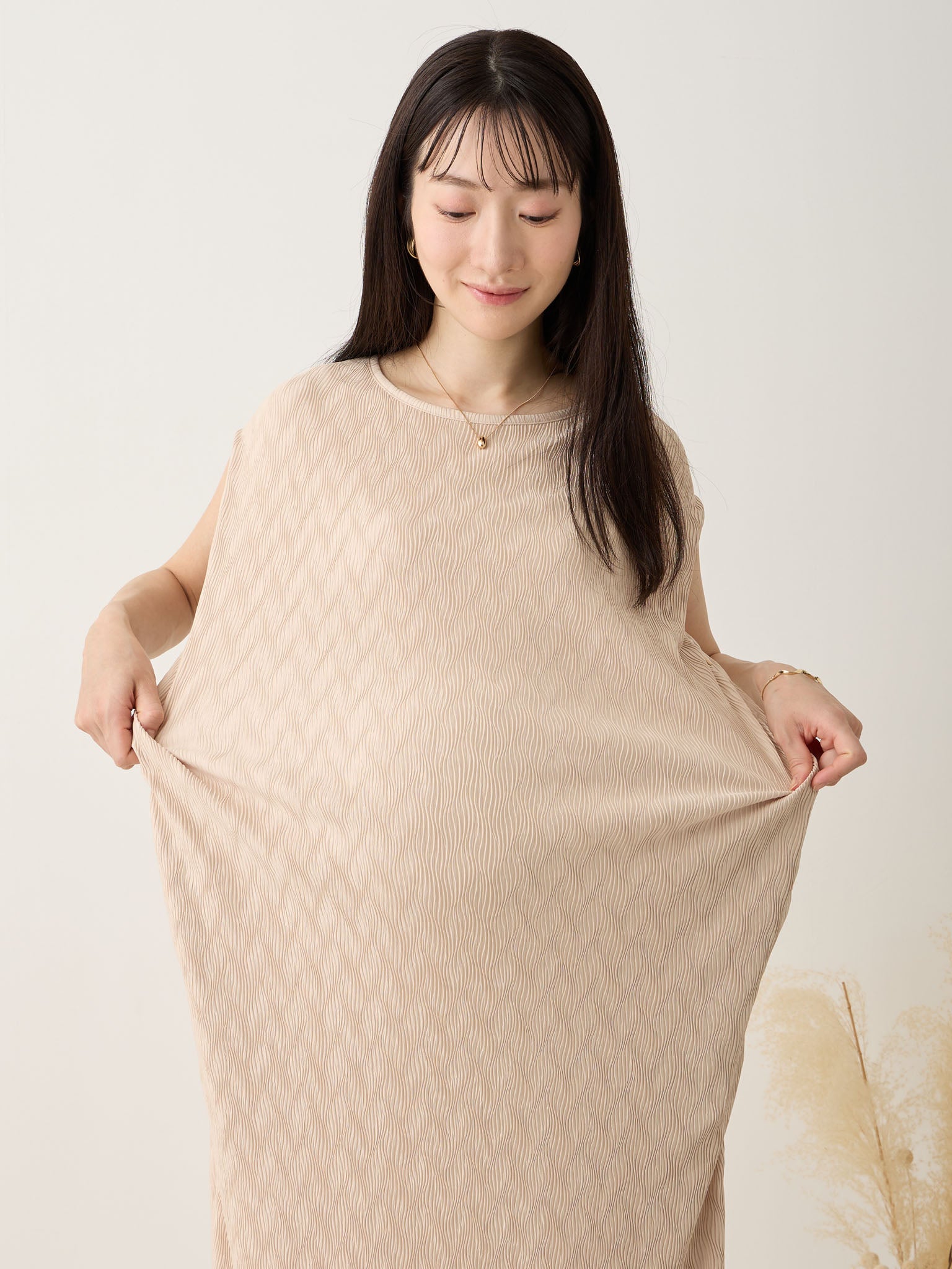 プリーツワンピース Mint – honono for mom&baby