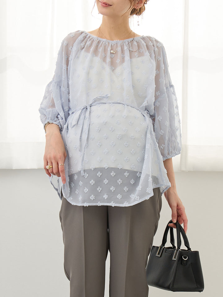 シアーチュニック Blue