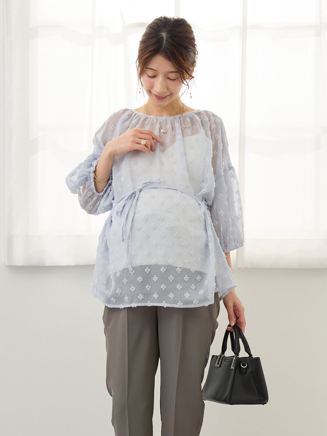 シアーチュニック Blue