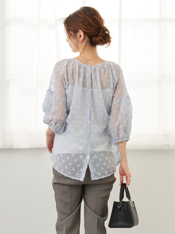 シアーチュニック Blue