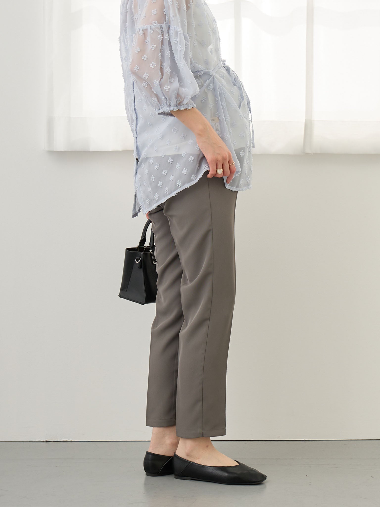 ドライタッチテーパードパンツ Gray – honono for mom&baby