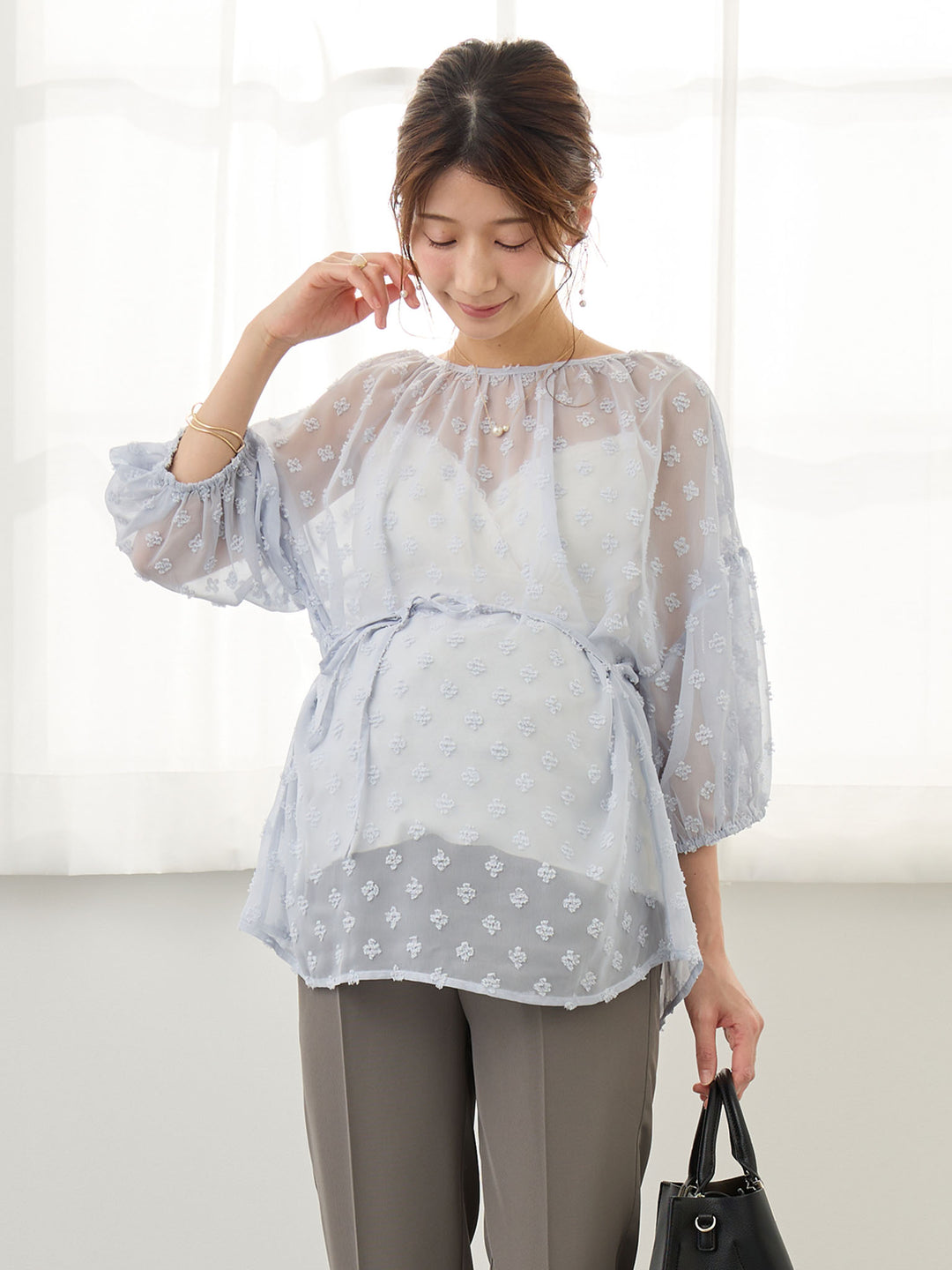 シアーチュニック Blue