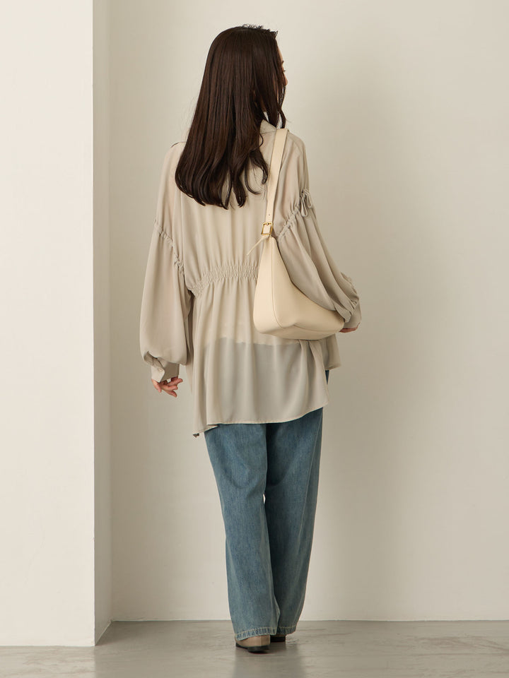 浅色牛仔长裤 蓝色