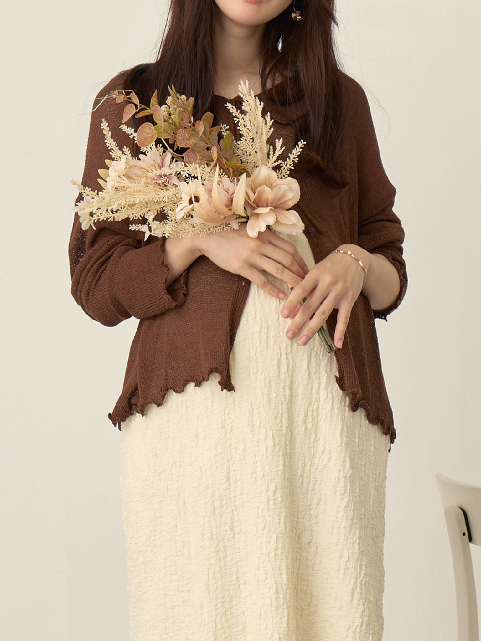 サマーカーディガン Brown – honono for mom&baby