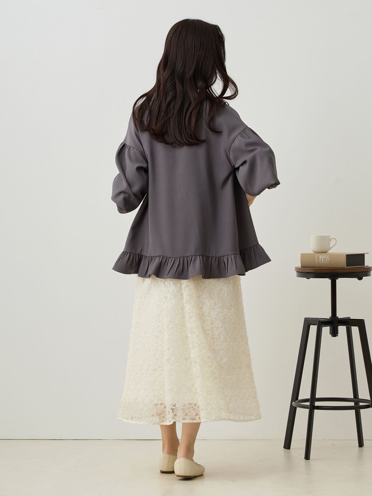 カシュクールレースキャミワンピース Ivory – honono for mom&baby