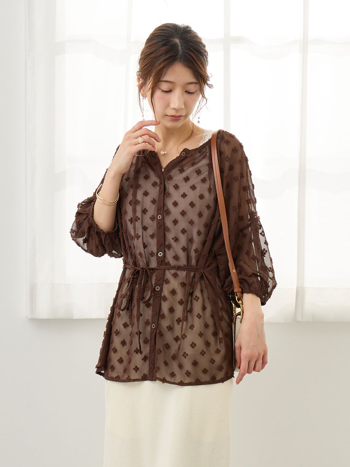 シアーチュニック Brown