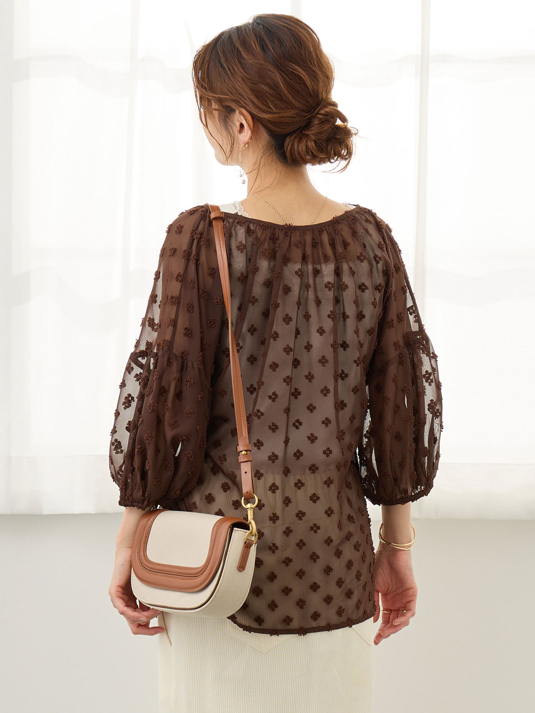 シアーチュニック Brown