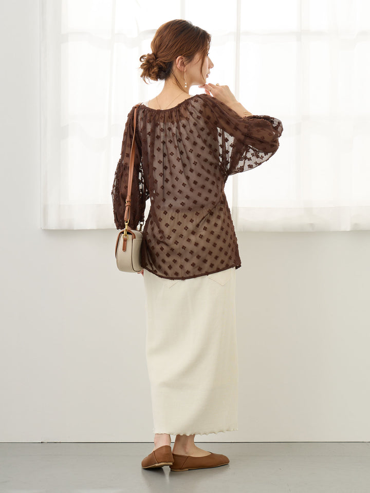 シアーチュニック Brown