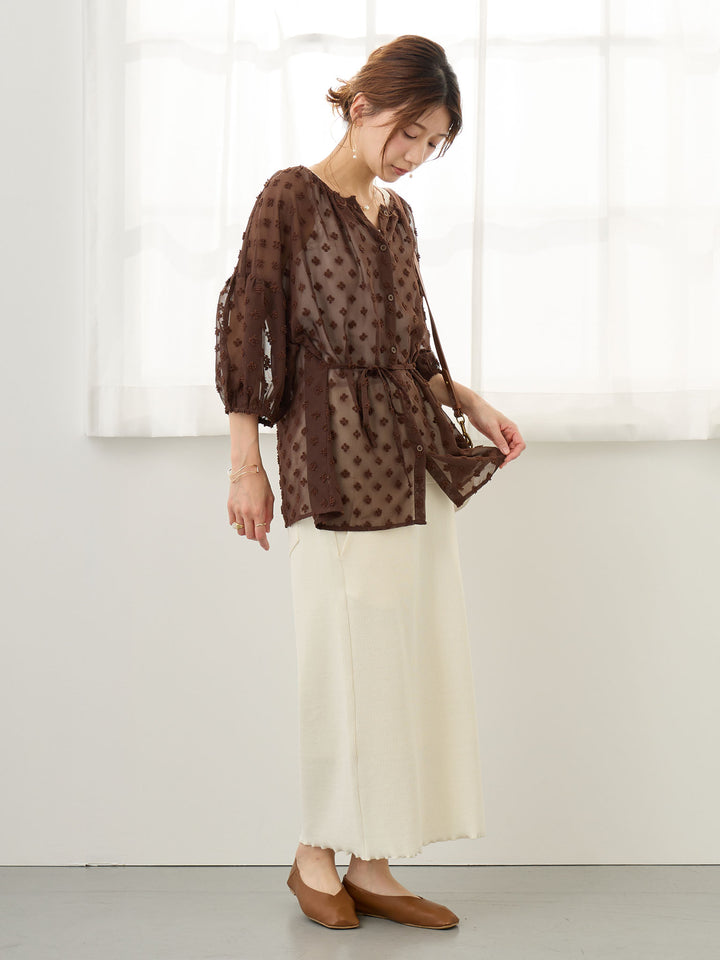 シアーチュニック Brown