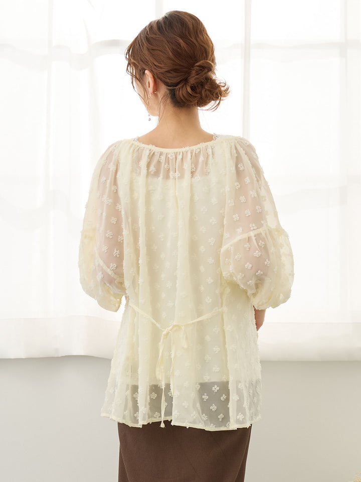 シアーチュニック Ivory