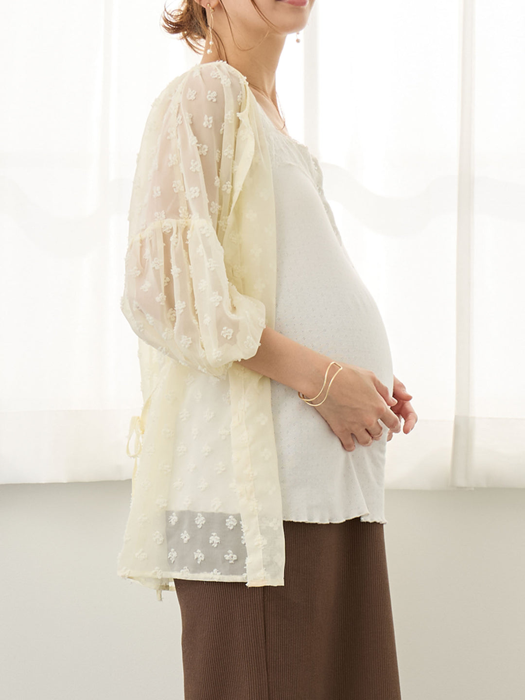 シアーチュニック Ivory
