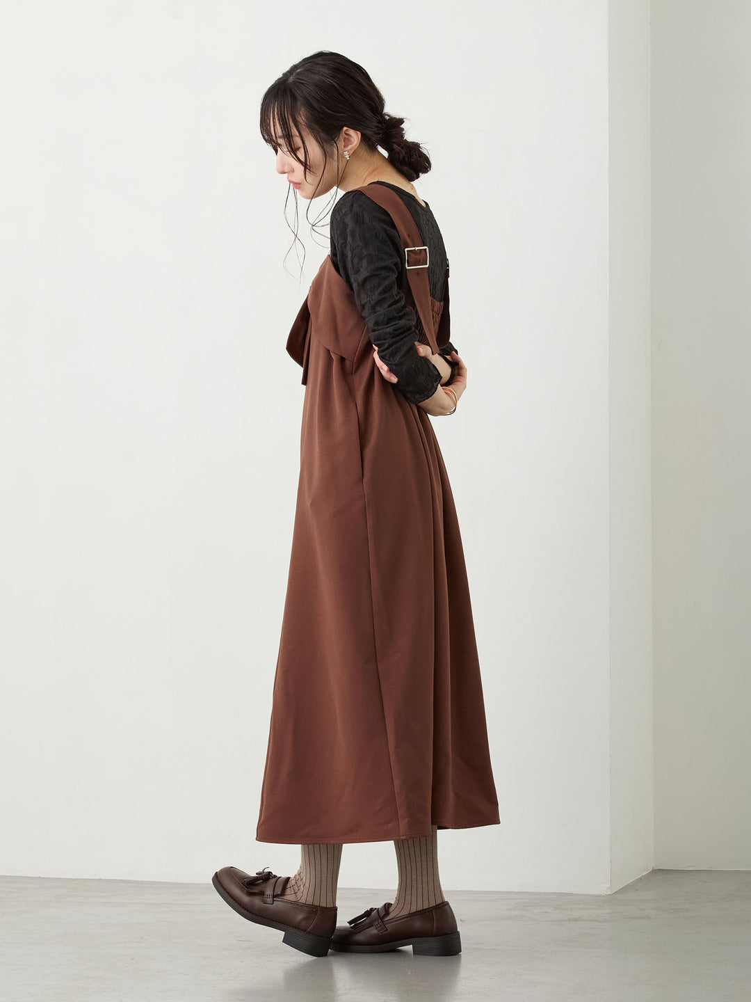 リボンジャンスカ Brown