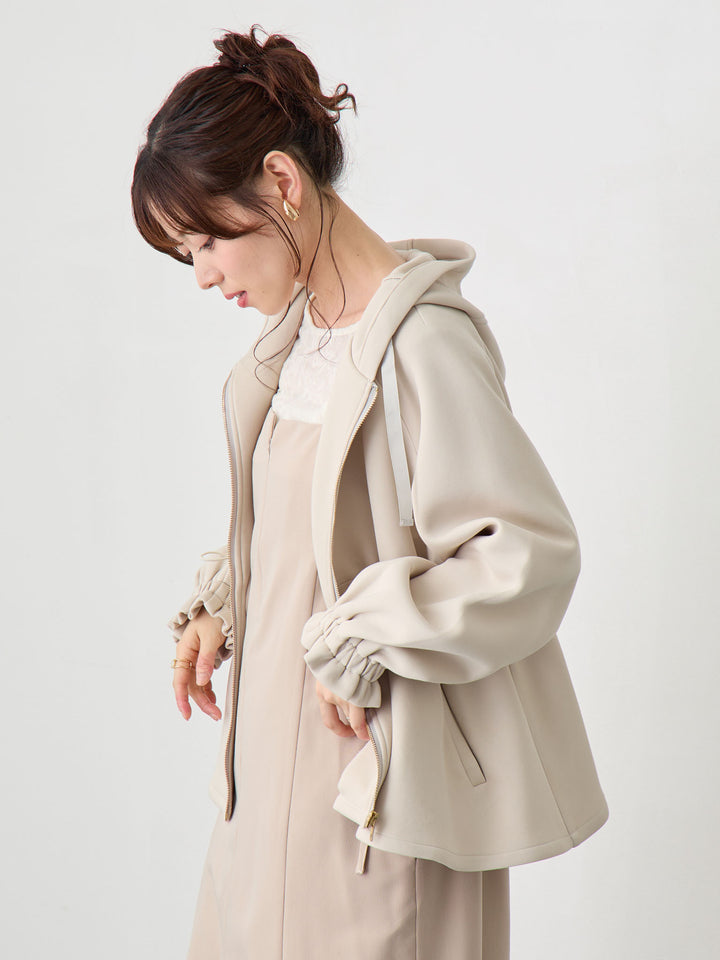 ダッカー付きダンボールライトアウター Beige