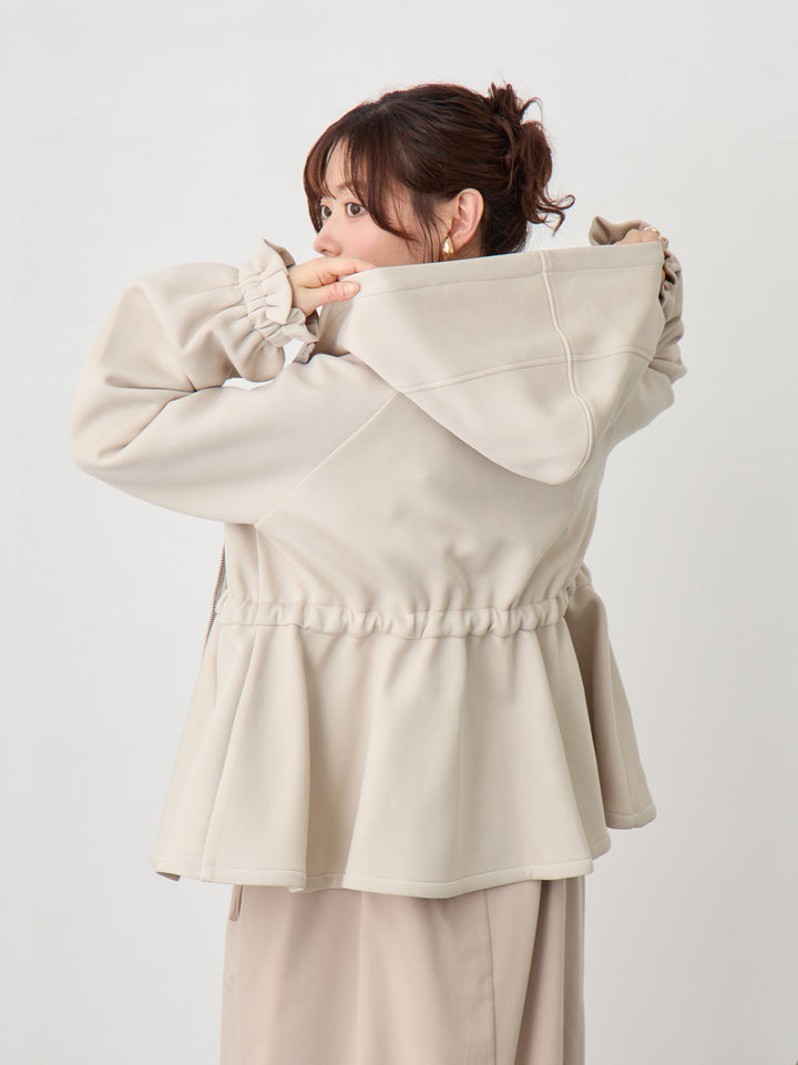 ダッカー付きダンボールライトアウター Beige