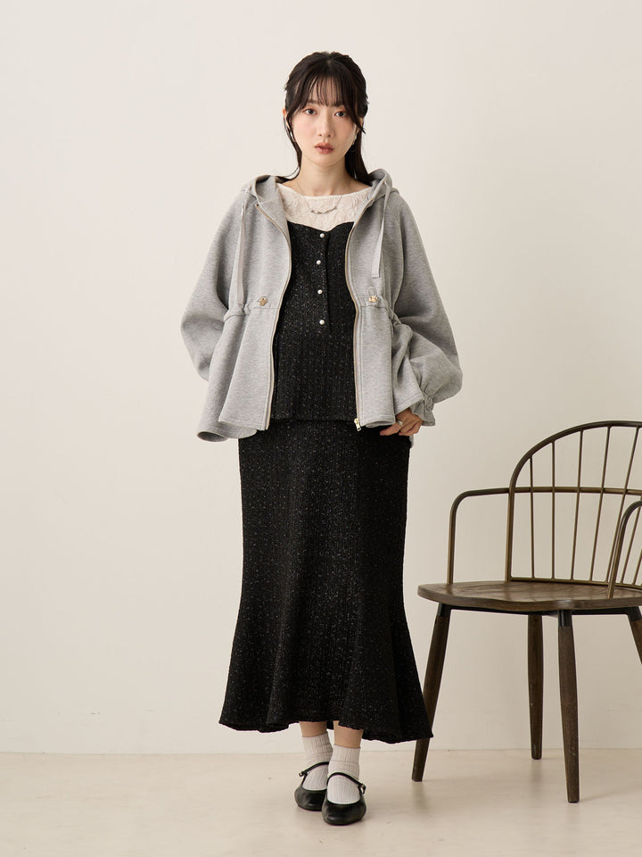 ダッカー付きダンボールライトアウター Gray