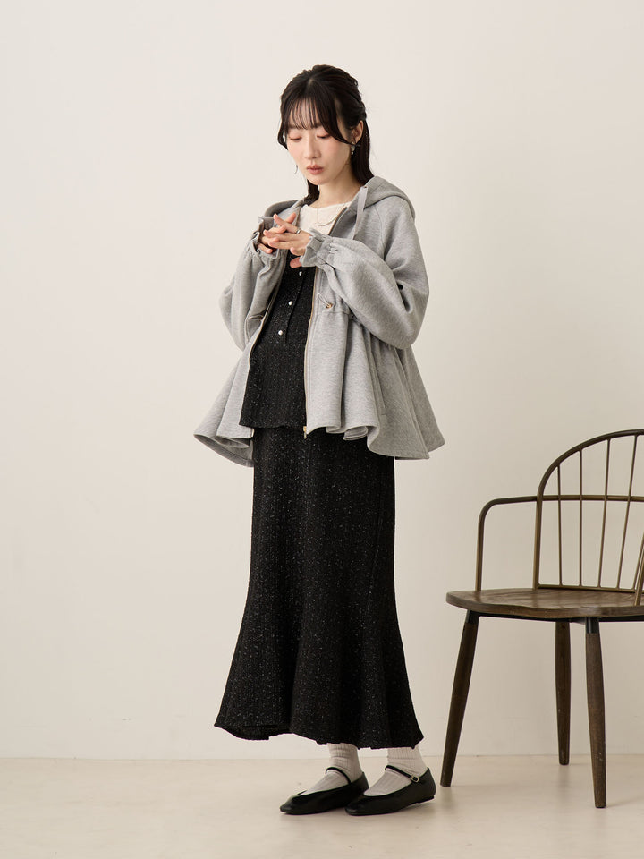 ダッカー付きダンボールライトアウター Gray