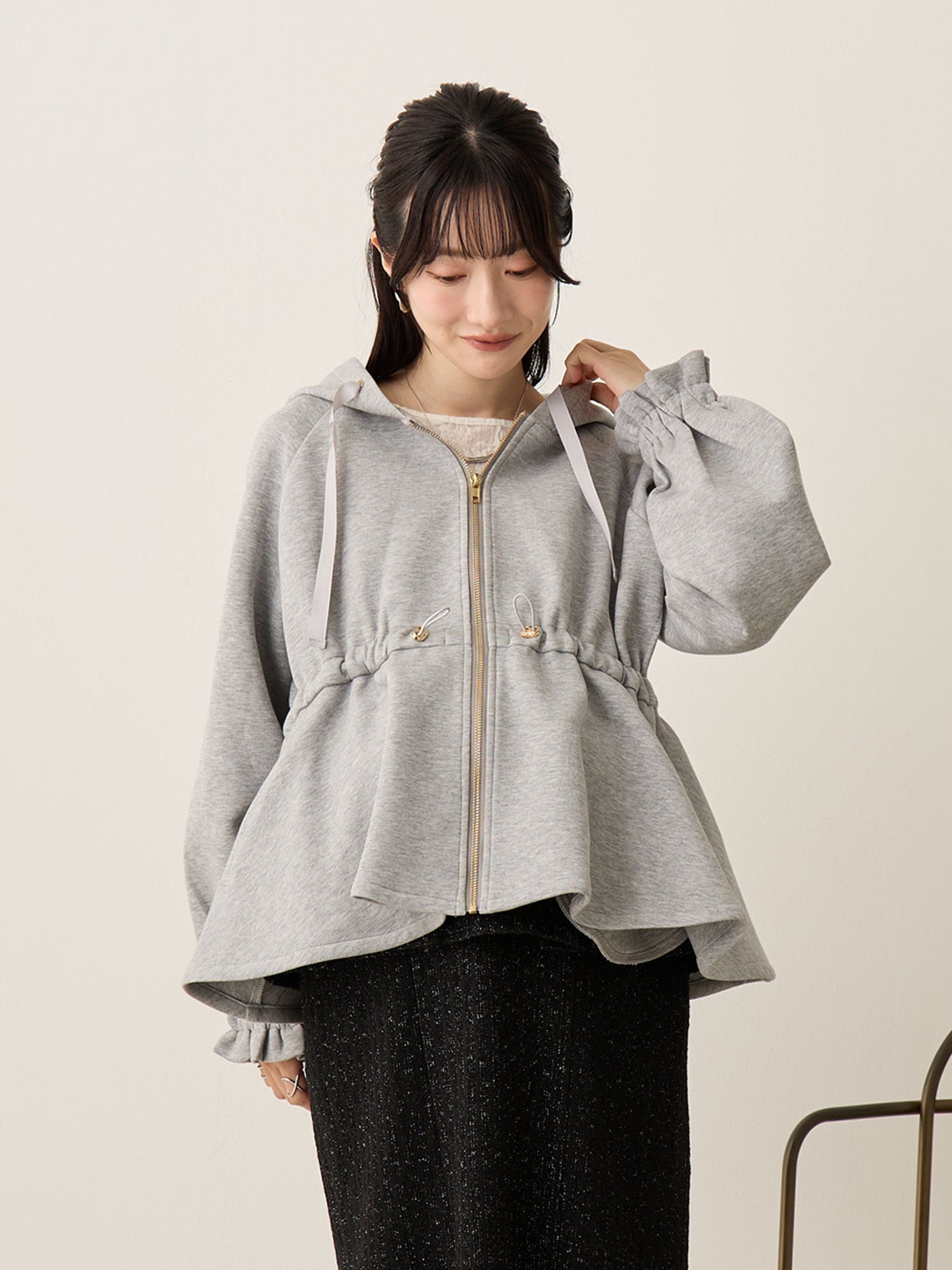 ダッカー付きダンボールライトアウター Gray